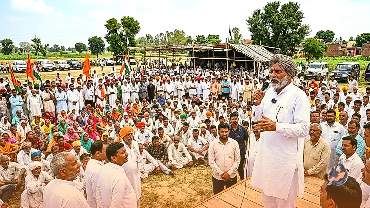 New turn in Gurugram hit and run case, Mahapanchayat called in Palwal supporting Kalyan Baisla