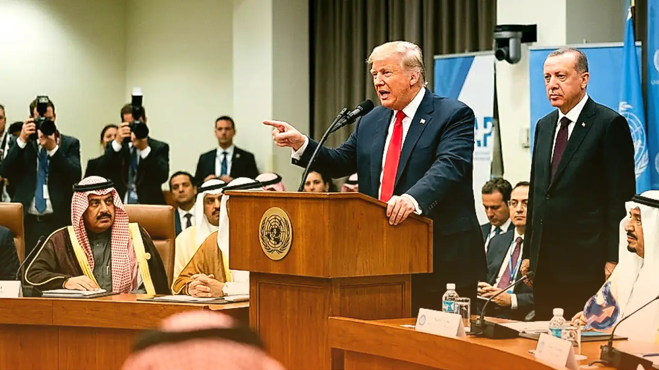 Trump Calls Erdogan Tough Leader In Front Of Gulf Leaders In New York Warning Against Confrontation