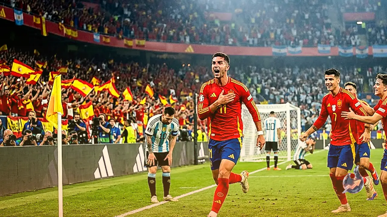 Ferran Torres Strikes Historic Goal to Crown Spain World Champions, Shattering Argentina's Dream of Consecutive Titles