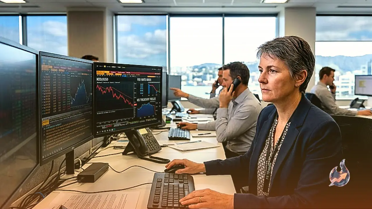 New Zealand Dollar Drifts Lower on Rising Fed Rate Bets and Local Economic Headwinds