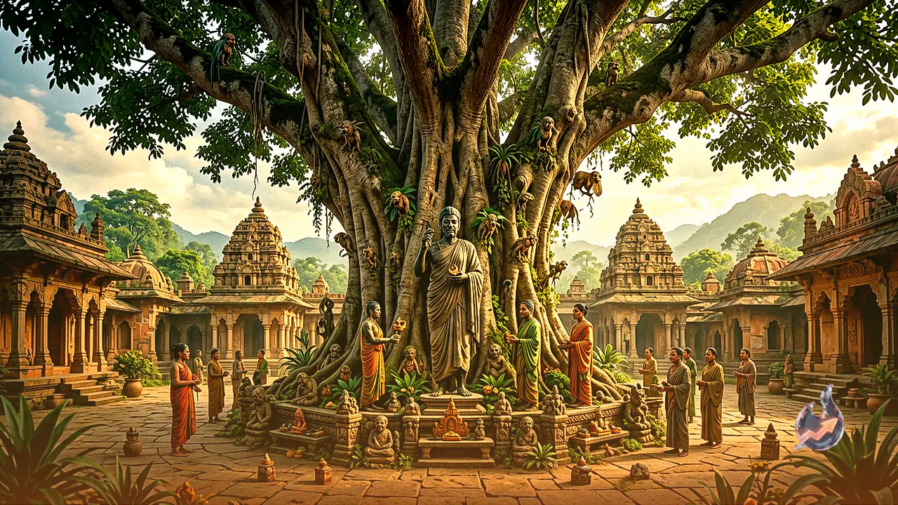 निचलौल स्थित श्री राम जानकी धाम में लहराता प्राचीन गूलर, कई पीढ़ियों के इतिहास और आस्था की है अनूठी मिसाल