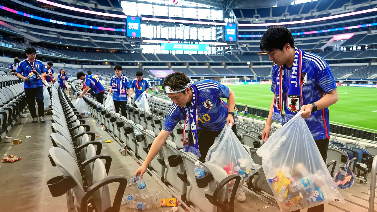 After Tense Draw With Netherlands, Japanese Fans Scrub Down the Entire Stadium: The Real Story Behind Their Remarkable Habit