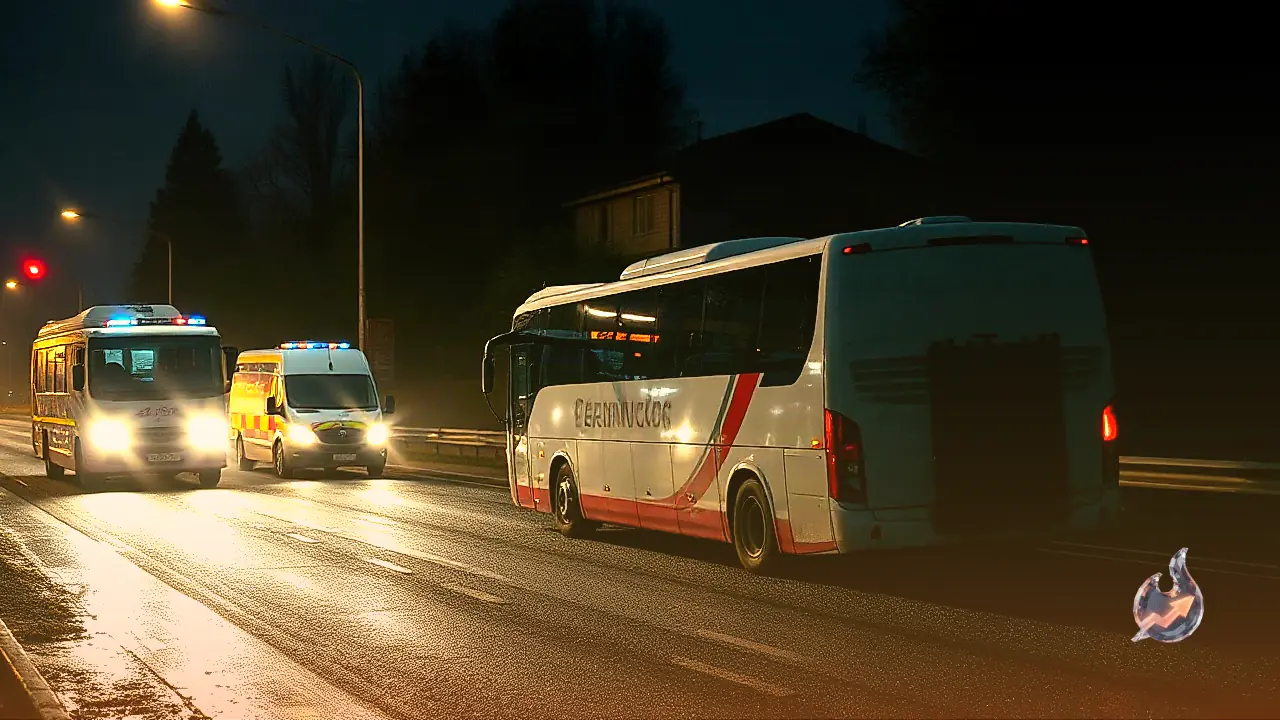 German Students' Coach Collides with Van in Netherlands, Leaving 16 Injured