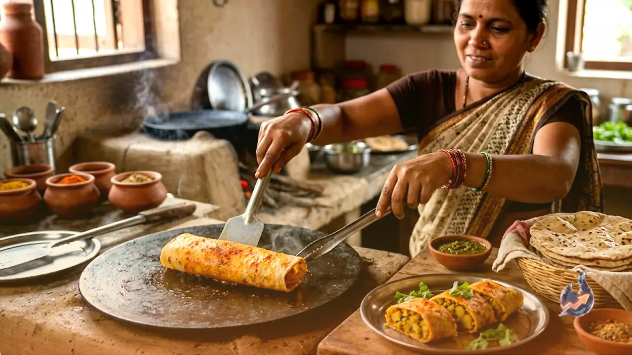 Turn Leftover Rotis into a Crispy Spicy Roll with This Famous Burhanpur Recipe from Nimad