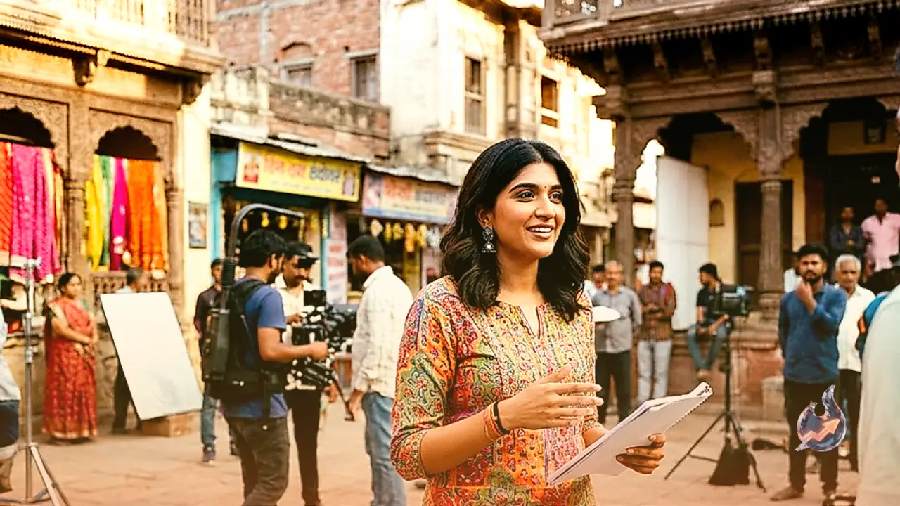 Nimrit Kaur Ahluwalia Reaches Gujarat for New Project Shoot