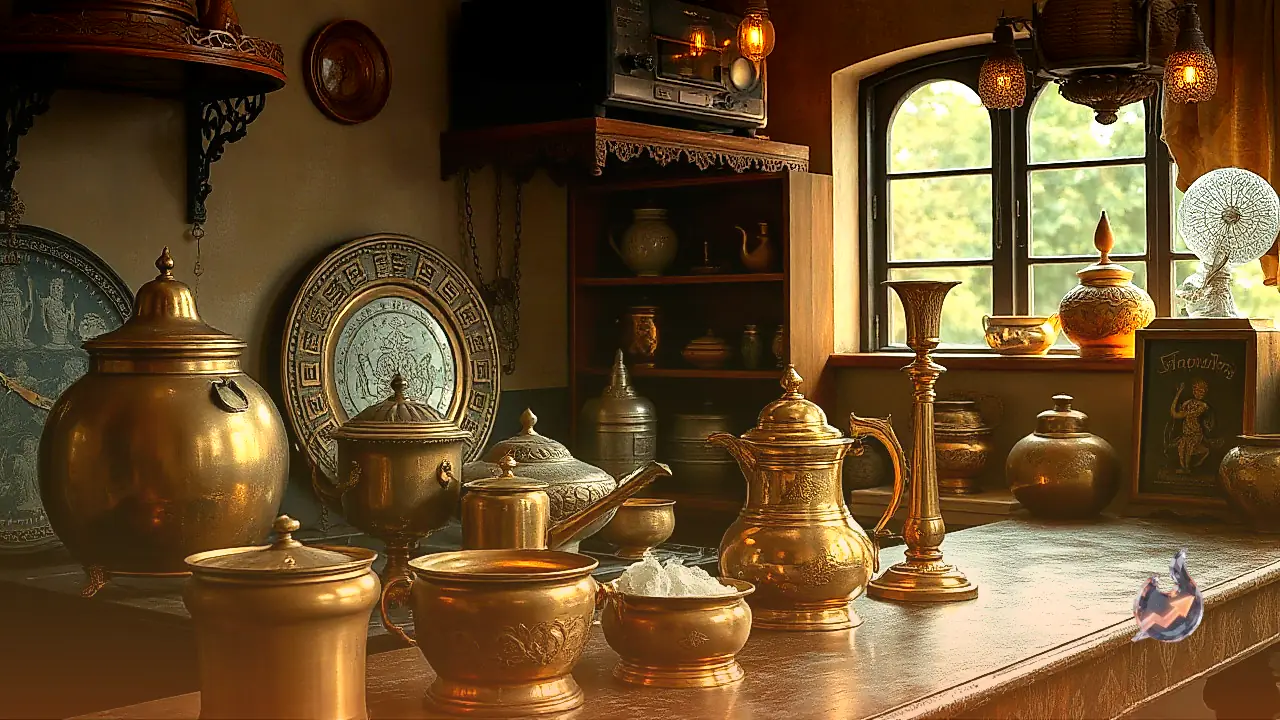 Restore Lost Shine to Tarnished Brass and Copper Cookware Using Lemon and Tamarind Without Harsh Cleaners
