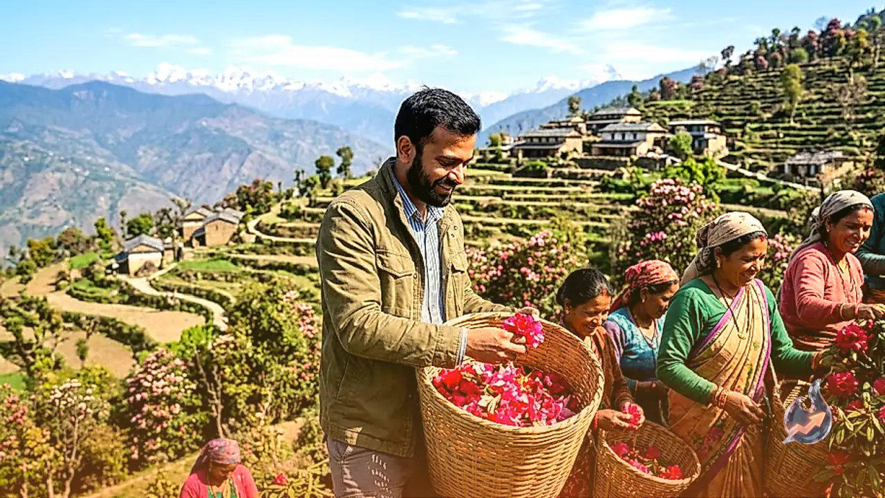 Neeraj Left Delhi Job, Started A Unique Million-Rupee Tea Business From Uttarakhand Mountains