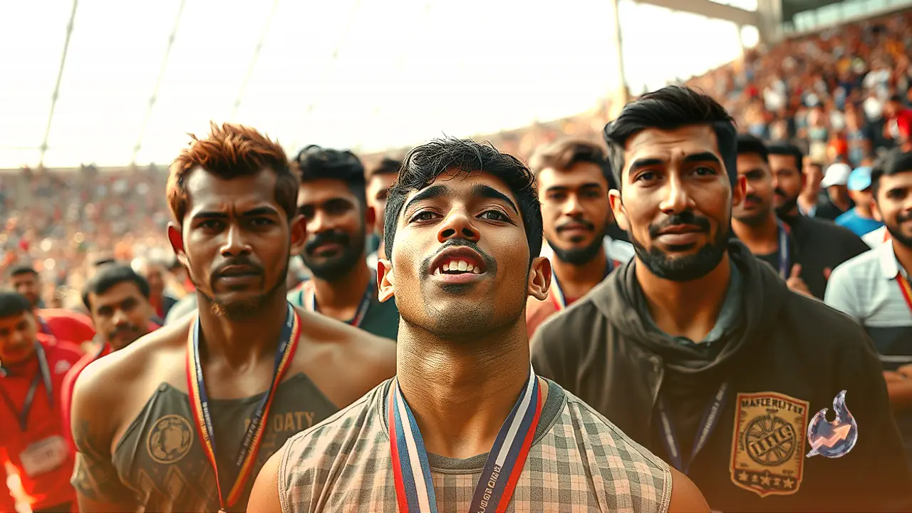 Nitesh Secures Silver in Men's Greco-Roman 97 kg at 2026 Asian Games