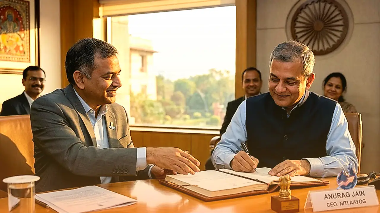 Senior IAS Officer Anurag Jain Takes Charge As NITI Aayog CEO