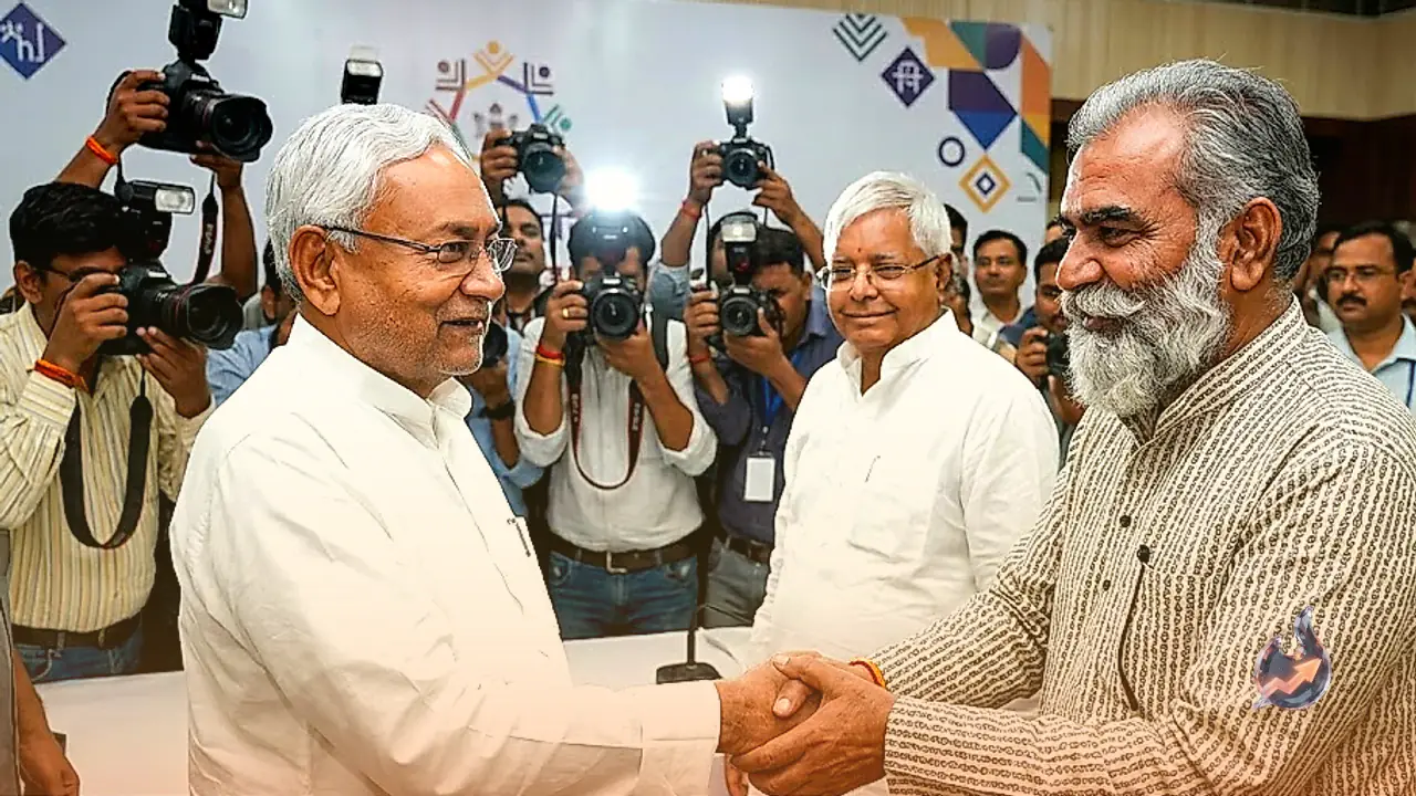 Decoding the Viral Photo of Nitish Kumar and Dularchand Yadav: What Was Lalu Prasad Yadav's Role?