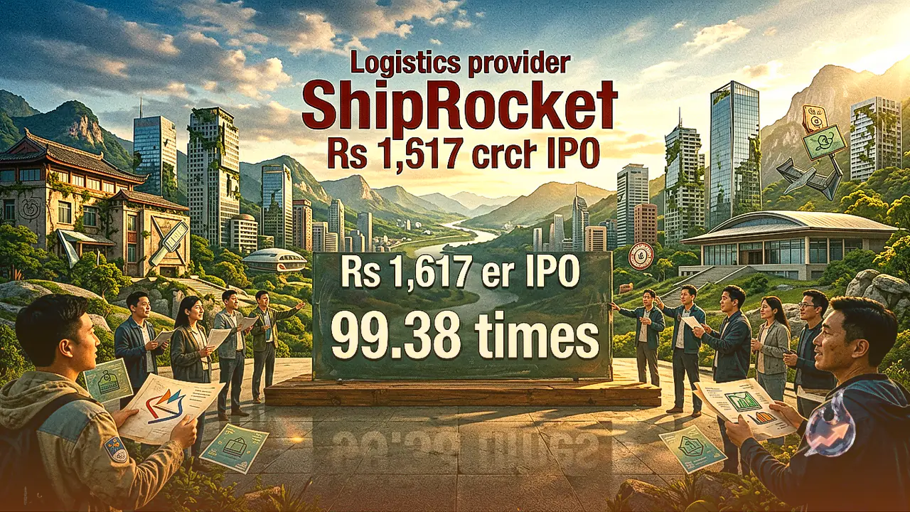 Investor Demand Soars as Shiprocket Public Issue Closes 99.38 Times Subscribed Ahead of August 19 Debut
