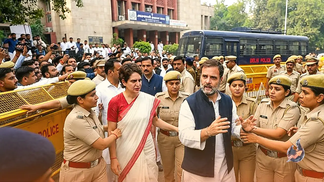 चुनाव आयोग के खिलाफ धरने के बीच गृह मंत्रालय से बातचीत की अफवाह खारिज, आकाशवाणी भवन पर डटे विपक्षी नेता हिरासत में लिए गए