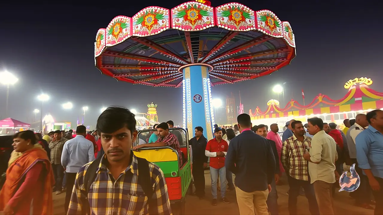 No Rides Allowed at NIT Dussehra Ground in Faridabad As Two Hundred Worker Families Stranded in Open For Fifteen Days