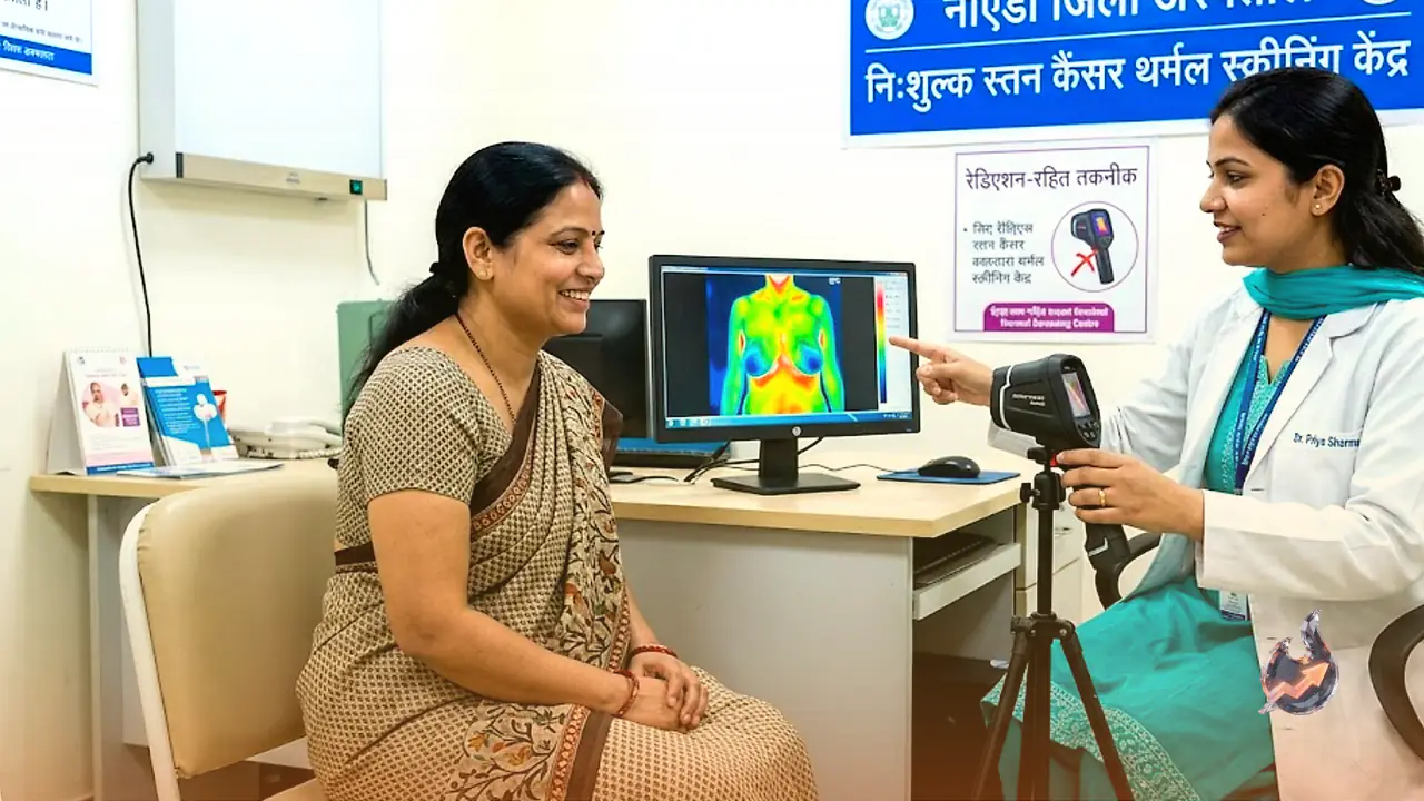 Noida District Hospital Introduces Free Breast Cancer Screening with Radiation-Free Thermal Camera Technology