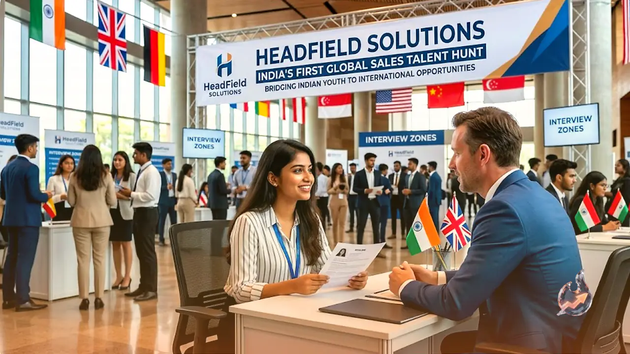Noida-based HeadField Solutions scales up: From a single room to hosting India's first Global Sales Talent Hunt