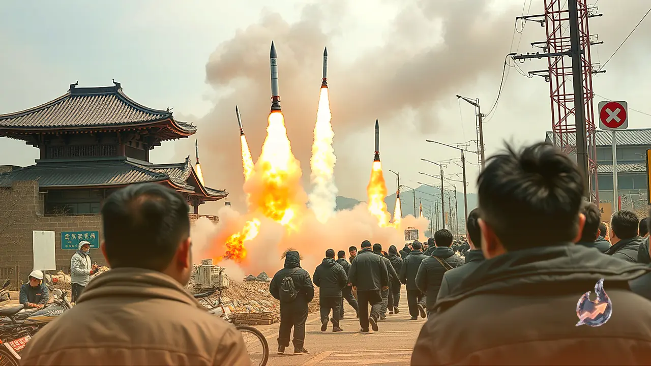 North Korea Fires Multiple Ballistic Missiles Eastward, Rattling Seoul and Tokyo