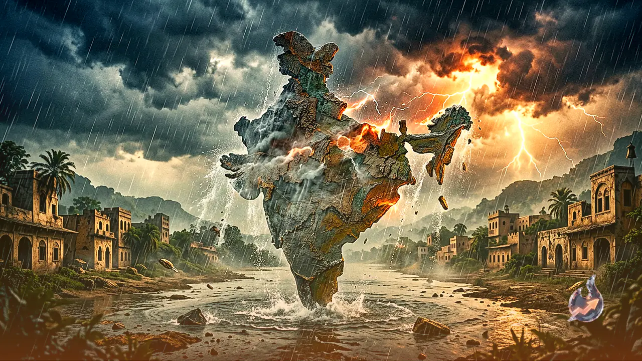 New Weather System Over Northeast Madhya Pradesh Triggers 6 Day Rain Alert Across India, Delhi to Face Humid Heat