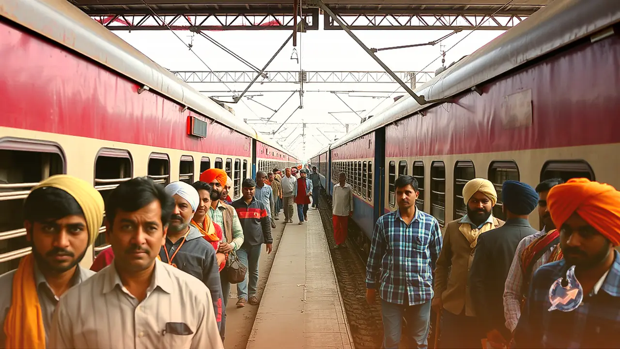Northern Railway to Run Two Reserved Special Trains Between Punjab and Bihar for Diwali and Chhath
