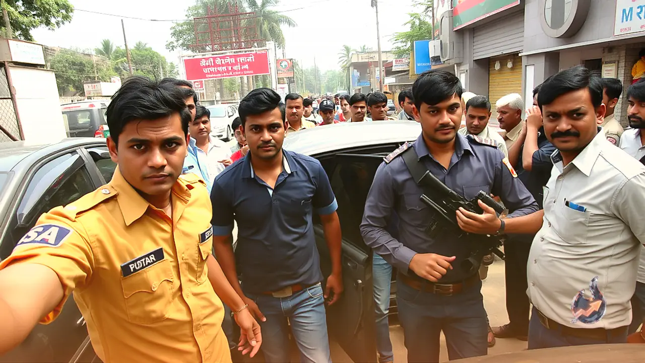 Notorious Car Thief Farman Arrested Following Gunfight at Suryanagar Crossing With 50 Thousand Bounty