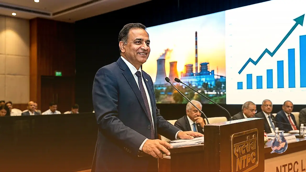 NTPC Announces Rs 3.50 Per Share Final Dividend as Record Date Approaches Following Strong Q1 Profits