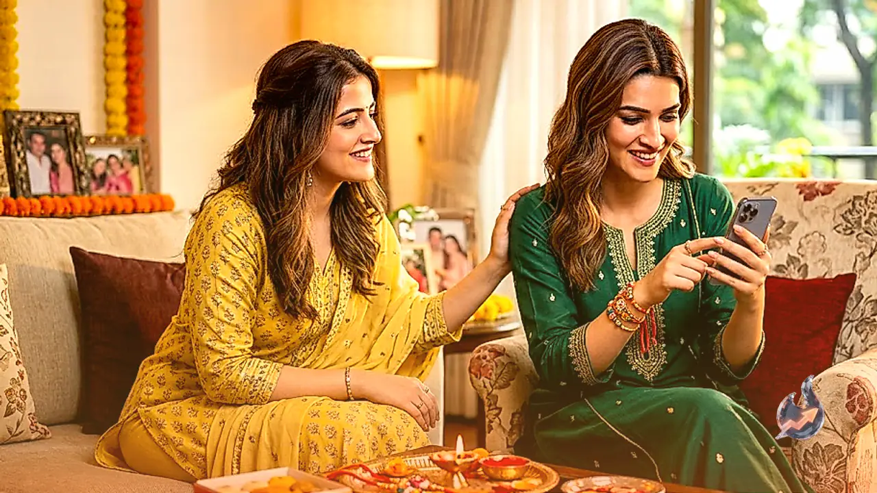 Kriti Sanon Celebrates Rakhi With Sister Nupur Sanon And Takes A Jab At Online Trolls