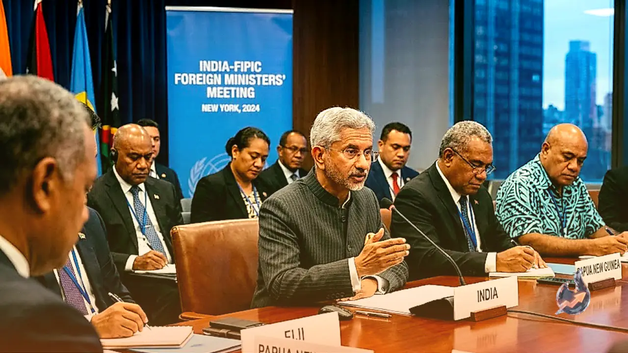 EAM S Jaishankar Chairs India-FIPIC Foreign Ministers' Meeting in New York