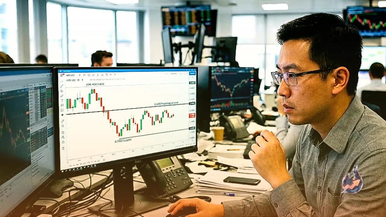NZD/USD बाजार अपडेट: जून के उच्च स्तर के करीब स्थिर, 0.6000 के स्तर को पार करने का इंतजार