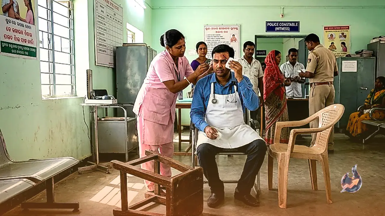 Odisha: Youth Smashes Wooden Stool on Doctor's Head Over Request to Rest Before Blood Pressure Check