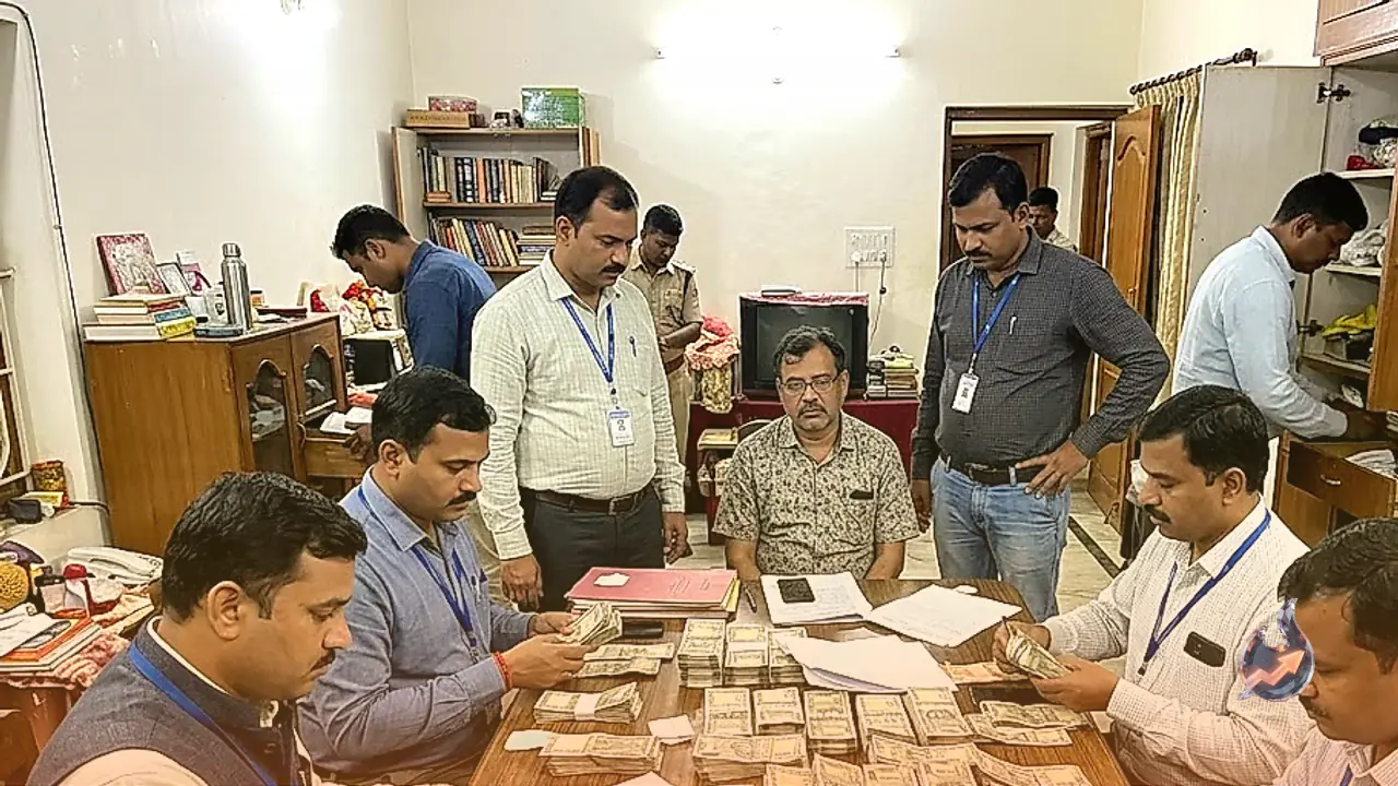 Odisha Vigilance Recovers Over 21 Lakh Cash From Superintending Engineer in Corruption Raid