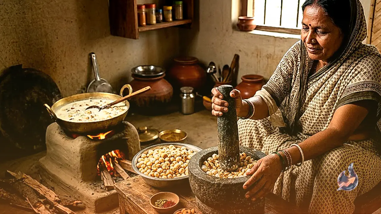 Crush Fox Nuts in a Mortar for Rich Traditional Kheer in 10 Minutes, Recipe Revealed