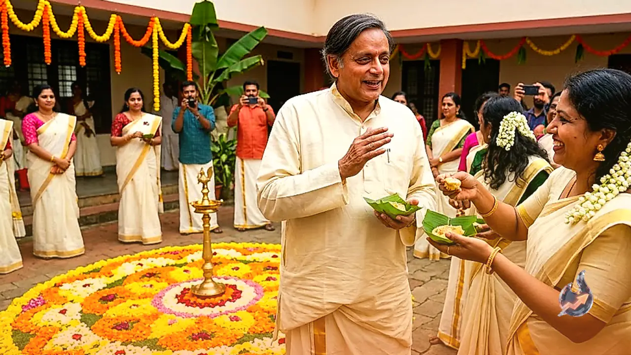 Thiruvonam Celebrations: Shashi Tharoor Extends Warm Onam Wishes For Peace And Prosperity