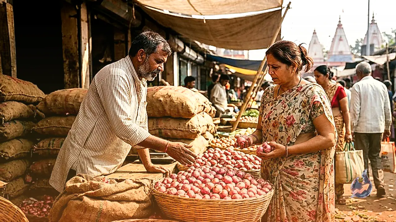 Onion Prices Surge Sharply In Haridwar Ahead Of Festive Season