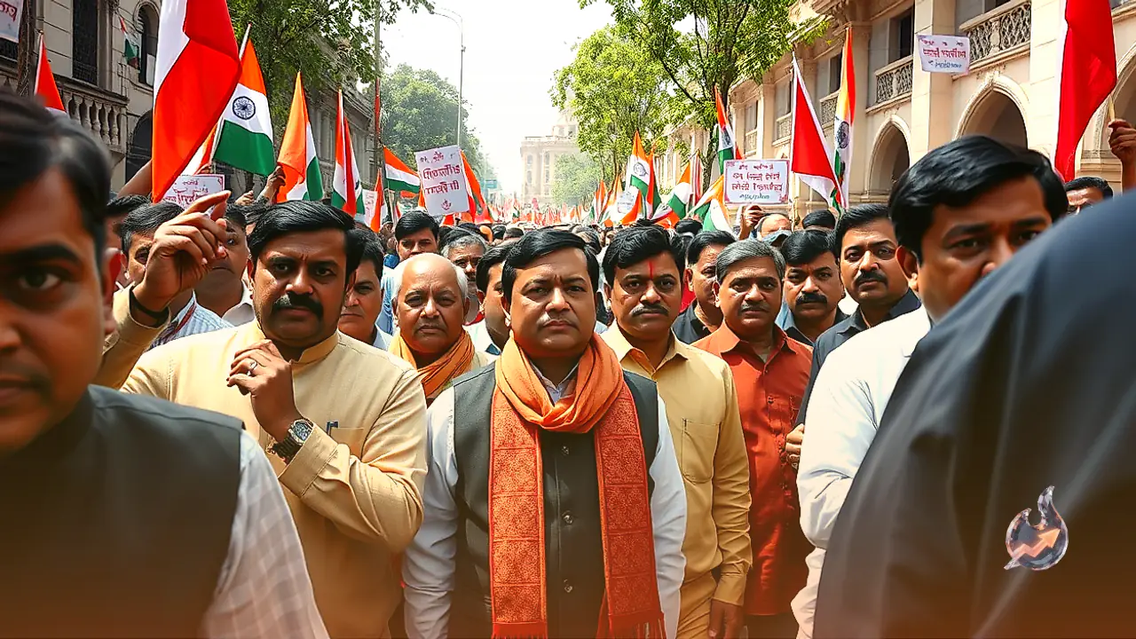 संसद के मकर द्वार से निर्वाचन सदन तक विपक्षी दलों का बड़ा प्रदर्शन, मुख्य चुनाव आयुक्त ज्ञानेश कुमार के इस्तीफे पर अड़ा इंडिया गठबंधन
