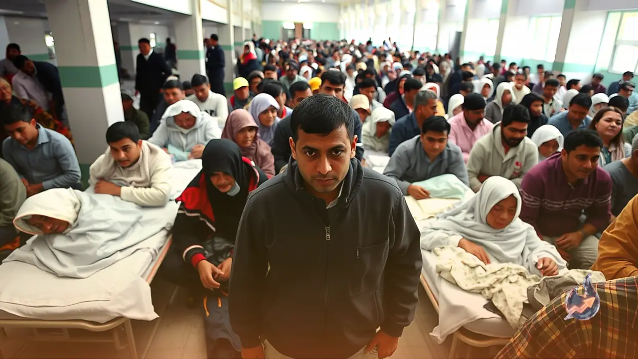 Over 250 Fall Ill After Community Feast in Pali, Overcrowding Forces Multiple Patients per Bed at Bangur Hospital