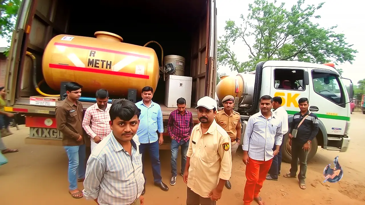 Over Rs 43 Crore Worth of Meth Seized from Truck Fuel Tanks in Guwahati, Two Held