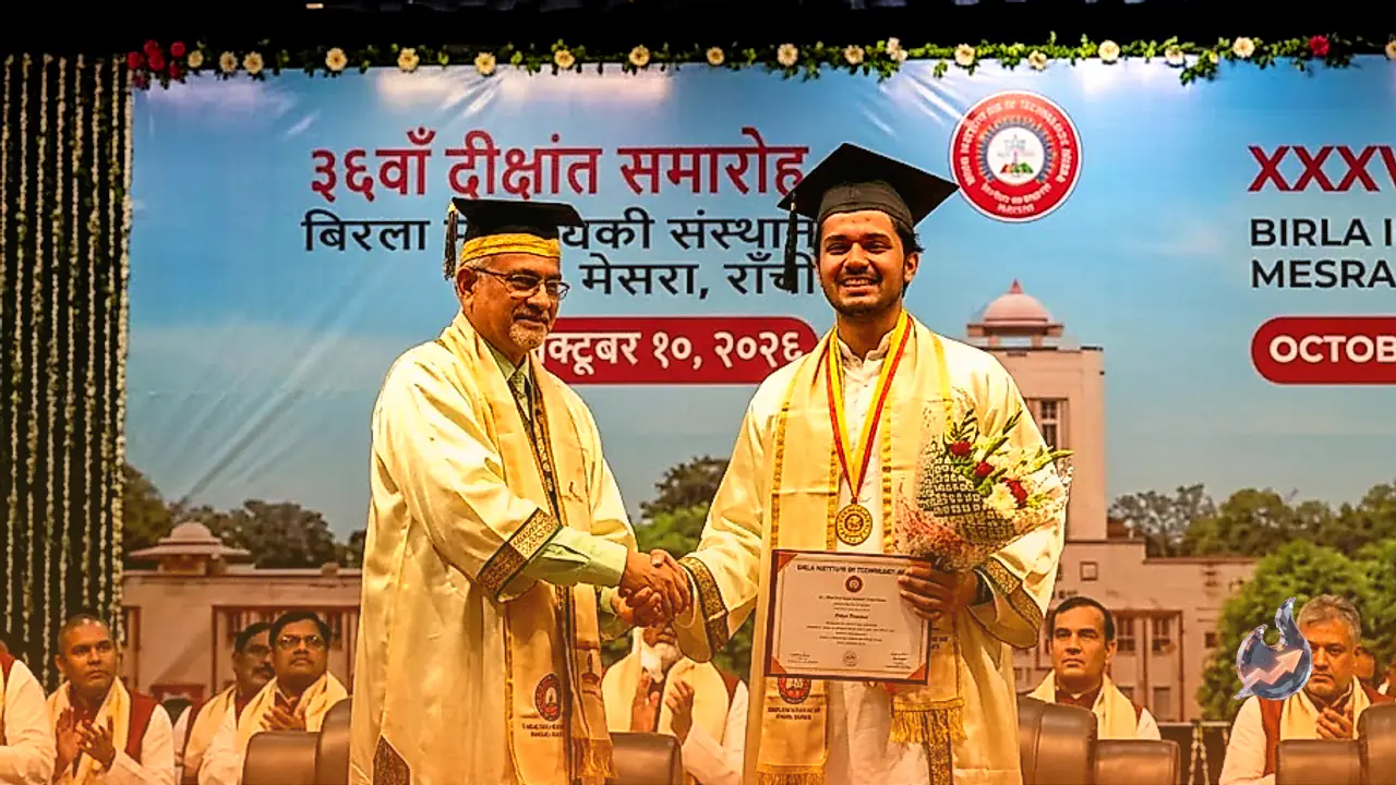 Overcoming Hardship and Illness, Vipul Parasar Secures Civil Engineering Gold Medal at BIT Mesra