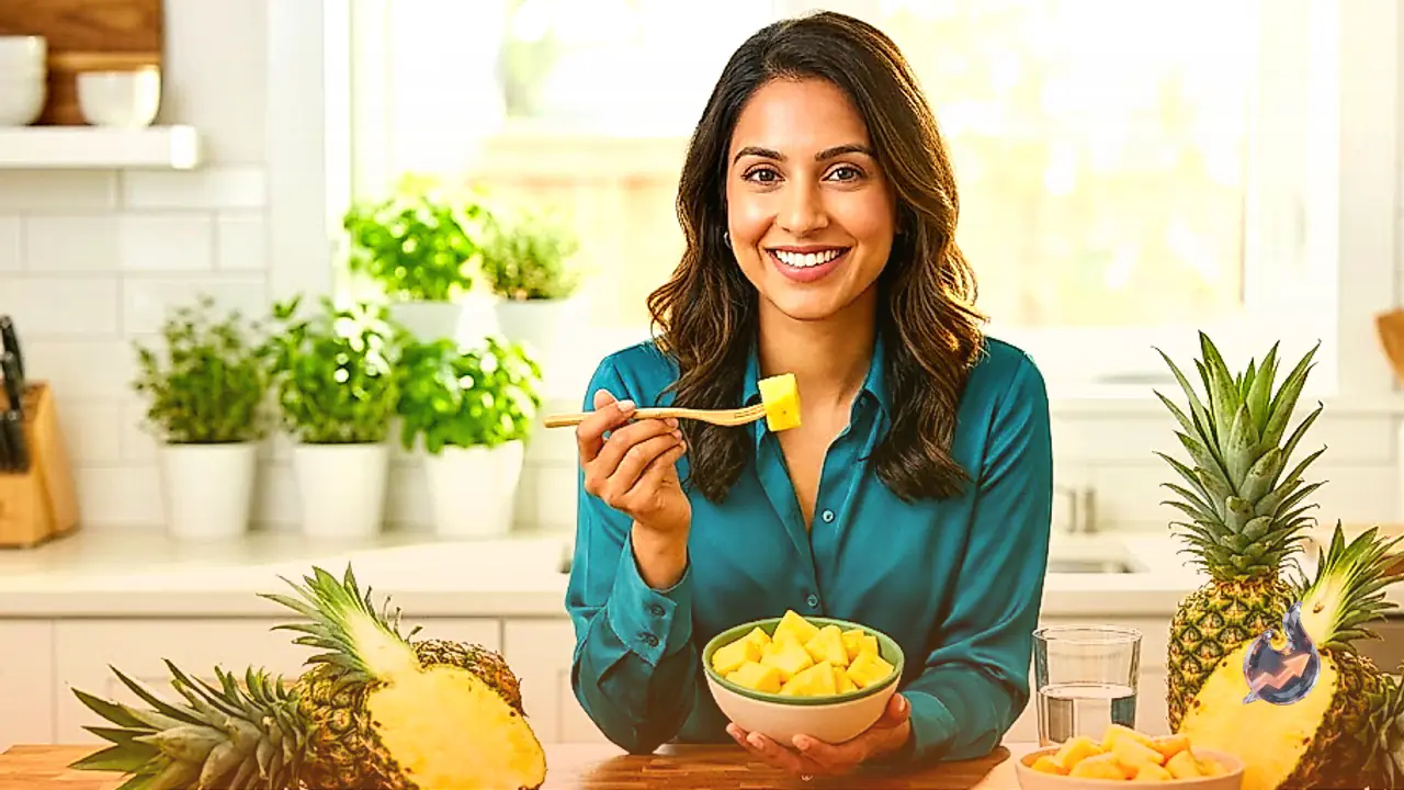 पाचन दुरुस्त रखने से लेकर त्वचा निखारने तक, अनानास खाने से मिलते हैं ये पांच बड़े फायदे