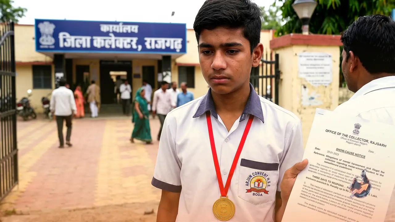 Medal-Winning Student Removed From Class Over Late Fee, Rajgarh Collector Issues Show-Cause Notice to School