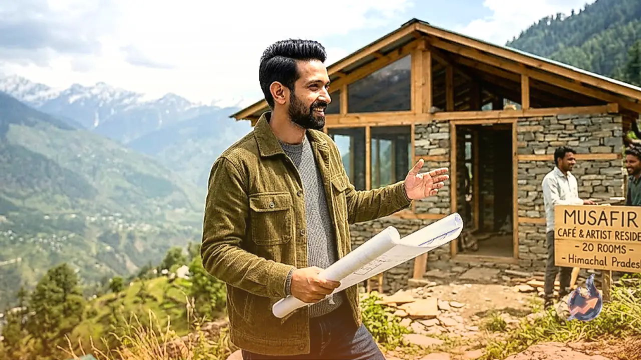 Vikrant Massey Brings Musafir Cafe to Reality in Hills With 20 Rooms for Artists