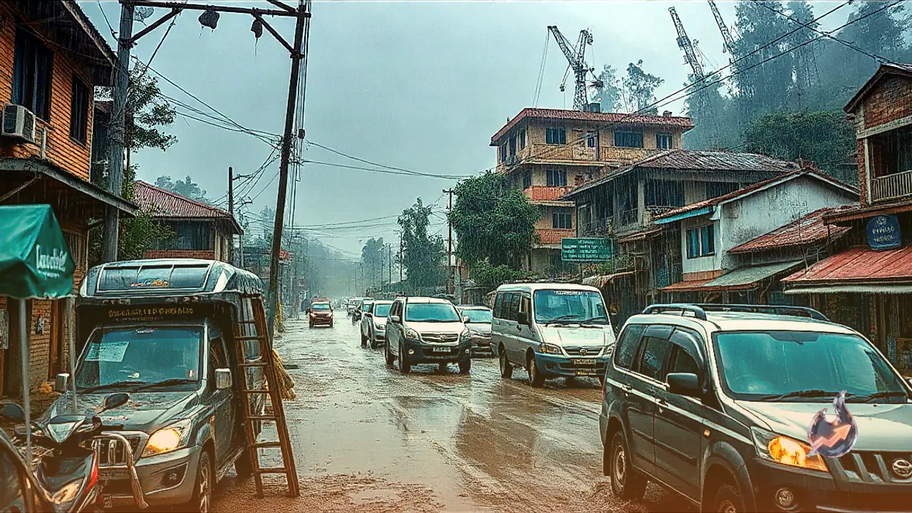 Torrential Rain Wreaks Havoc Across Himachal Pradesh: Roads Blocked in Solan and Fatal Flash Flood in Mandi