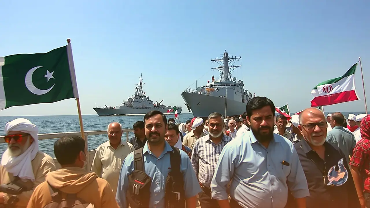 Pakistan Halts Border Trade With Iran as US Warships Patrol Arabian Sea, Heightening Regional Tensions