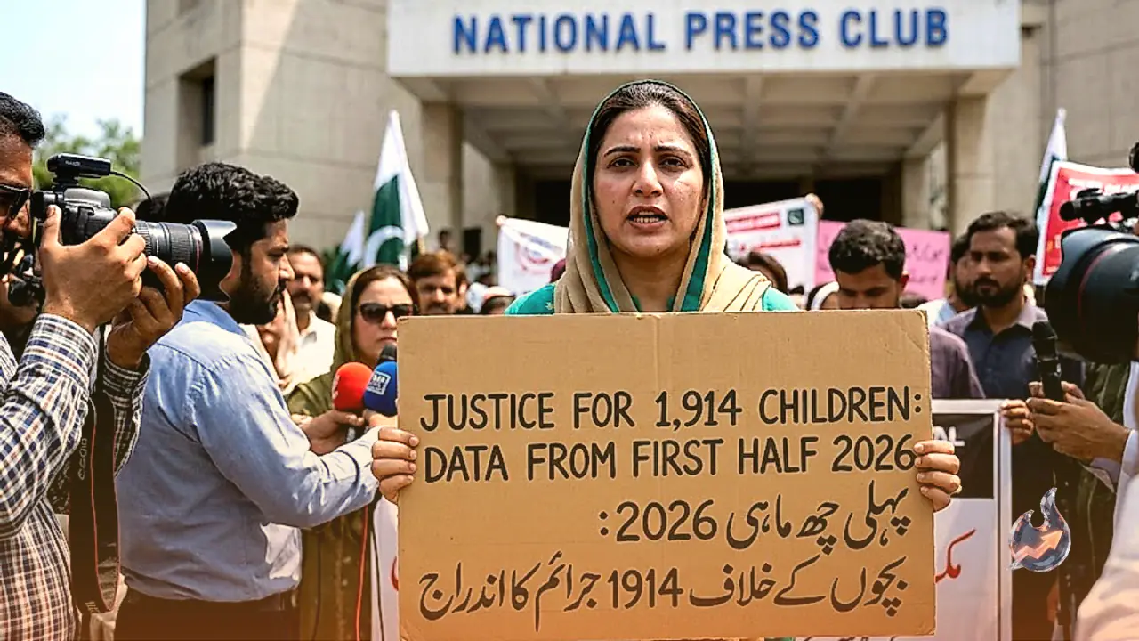 Data From First Half of 2026 Shows 1,914 Child Offenses Recorded Across Pakistan
