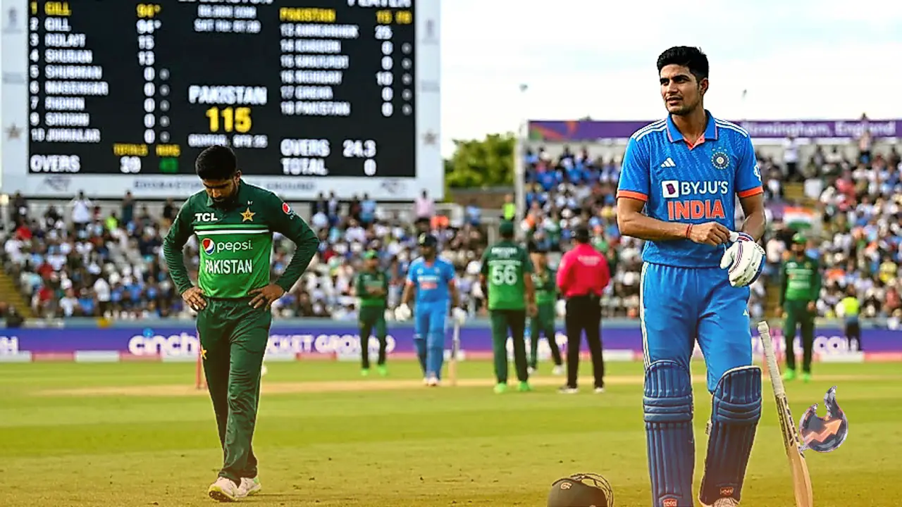 Pakistan Trails Shubman Gill in England Runs as Entire Team Lags Behind Indian Batter