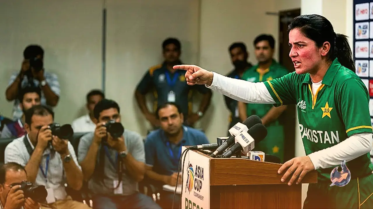 Furious Fatima Sana blames her own batters after Pakistan's first defeat of the Asia Cup
