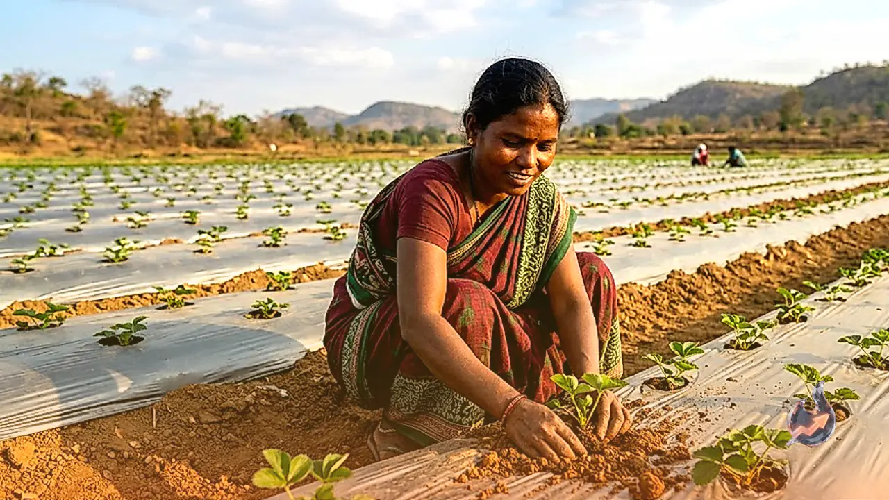 Palamu Farmers Gear Up for Strawberry Season Targeting Up to Six Lakh Rupees Gross Income per Acre