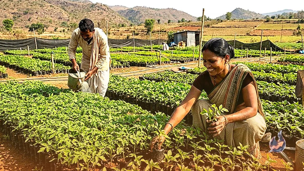 Palamu farmers can earn extra income from unused land by starting a plant nursery business