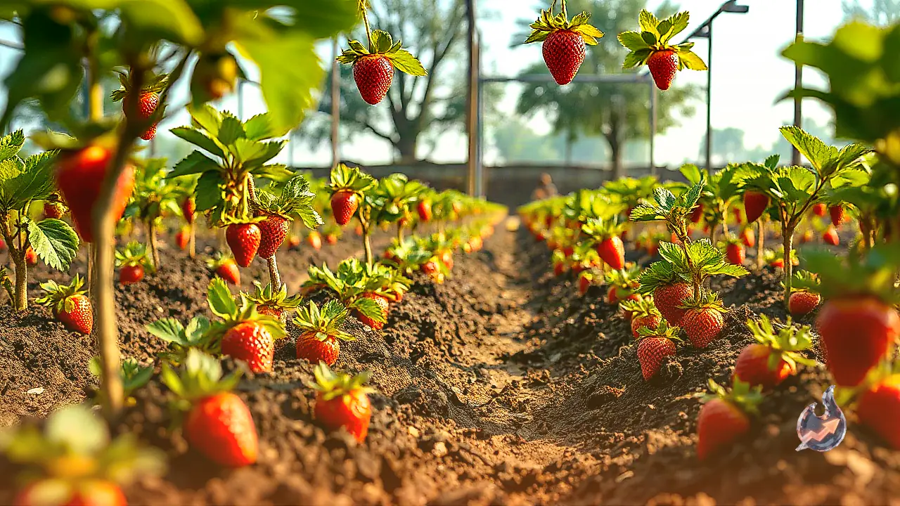 Farmers in Palamu Can Earn Lakhs Through Scientific Strawberry Cultivation Using Winter Dawn Variety and Drip Irrigation