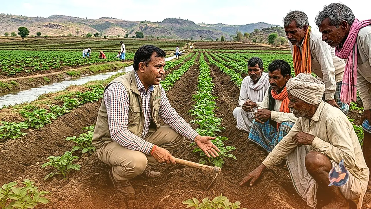Palamu Potato Growers Advised to Follow Scientific Ridging and Irrigation for Higher Yields