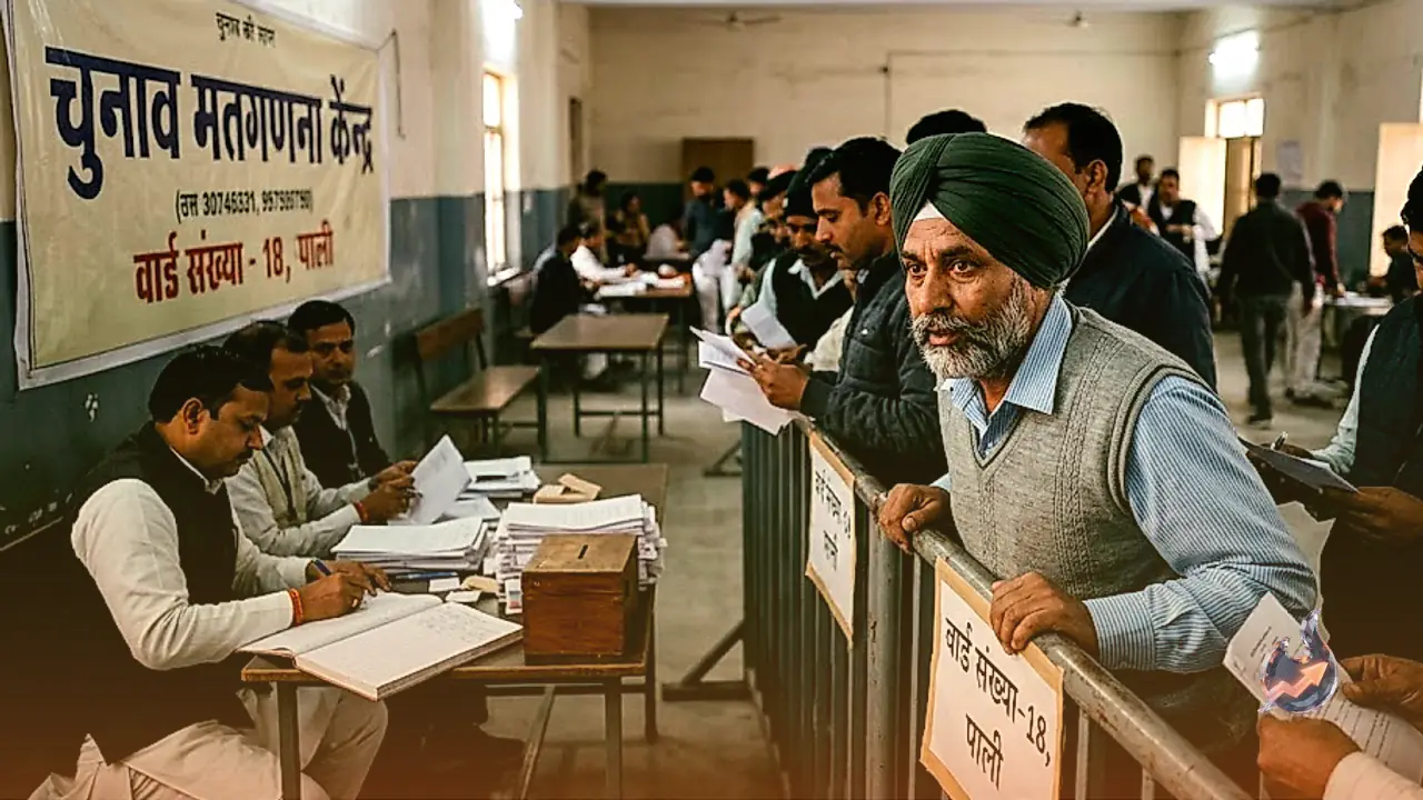Rajasthan Urban Body Election Results Today For Pali Alwar And Bhilwara