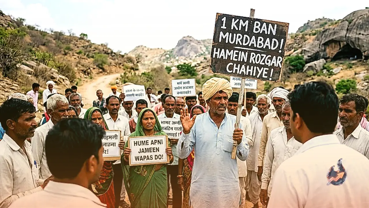 Pali Jawai Leopard Cave One-Kilometer Ban Sparks Protests Across 11 Villages